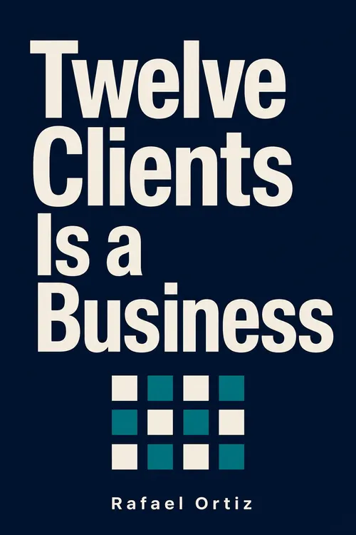 An illustrative, AI-generated example of a business book this engine is built to write.